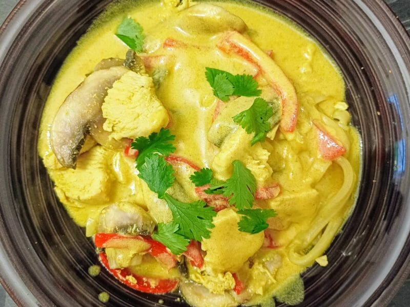 Cliquez pour zoomer ! Ramen thaï au poulet Thermomix par Babou 🐒