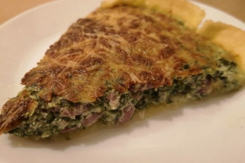 Cliquez pour zoomer ! Quiche épinards et lardons Thermomix par Babou 🐒