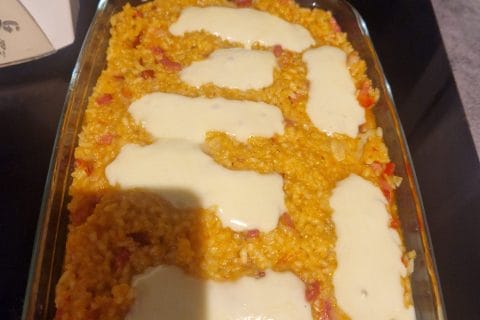 Cliquez pour zoomer ! Gratin de riz façon pizza Thermomix par kelly13032010