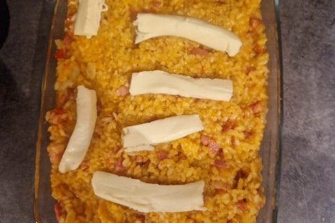 Cliquez pour zoomer ! Gratin de riz façon pizza Thermomix par kelly13032010