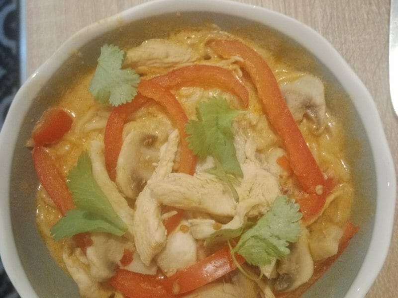 Cliquez pour zoomer ! Ramen thaï au poulet Thermomix par dorothee_80