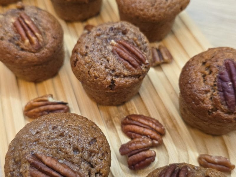 Cliquez pour zoomer ! Bouchées noix de pécan, chocolat et sirop d’érable Thermomix par chachou62