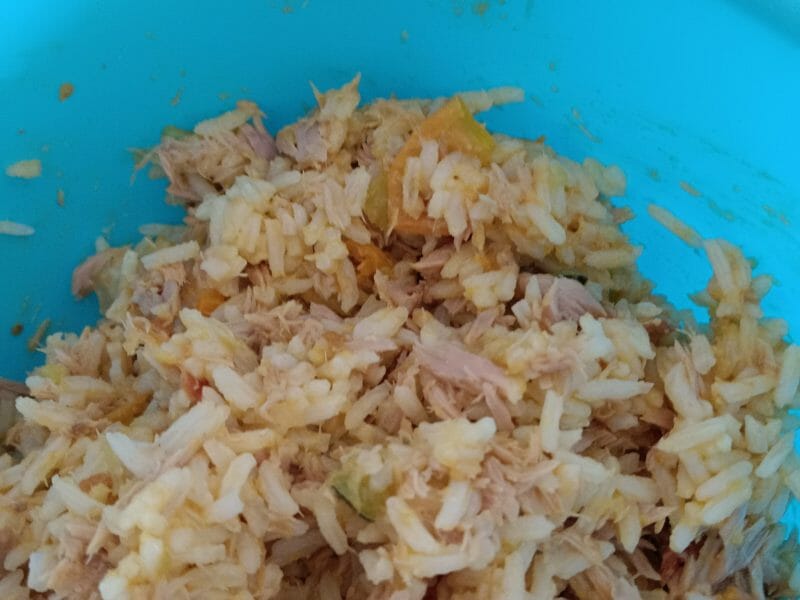 Cliquez pour zoomer ! Salade de pâtes au thon, courgettes et tomates cerises Thermomix par breizhflam