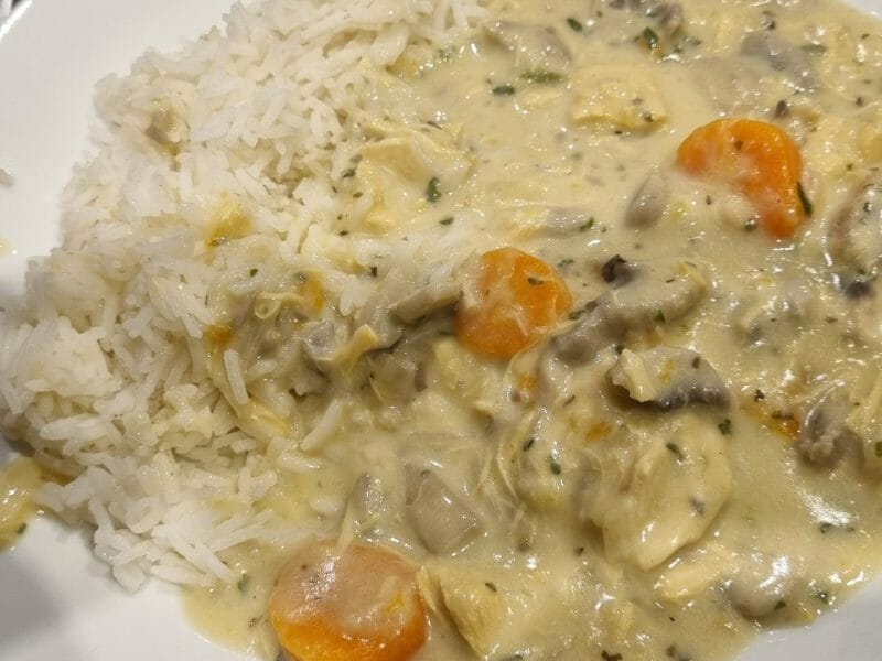 Cliquez pour zoomer ! Blanquette de poulet Thermomix par jess83
