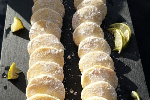 Cliquez pour zoomer ! Biscuits fondants au citron vert au Thermomix