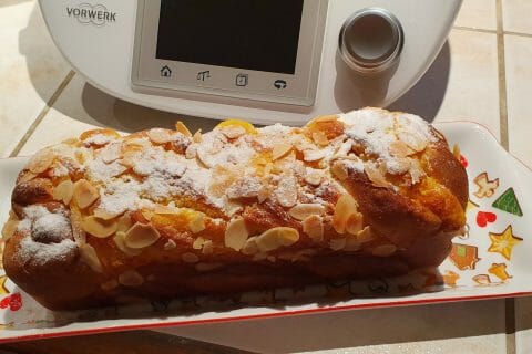 Cliquez pour zoomer ! Brioche à la crème d’amande au Thermomix