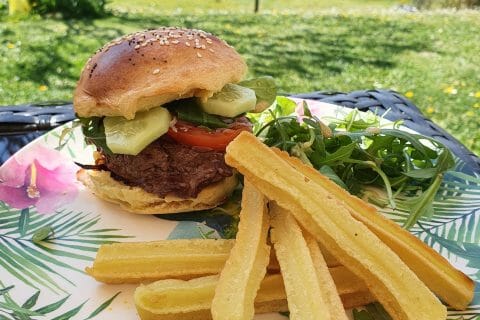 Cliquez pour zoomer ! Pains hamburger au Thermomix
