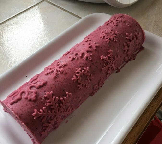 Cliquez pour zoomer ! Mousse à la framboise et son coulis Thermomix par Aurélie ♡ 👩🏽🍳