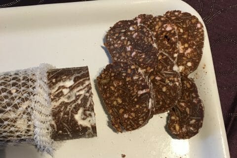 Cliquez pour zoomer ! Saucisson au chocolat au Thermomix