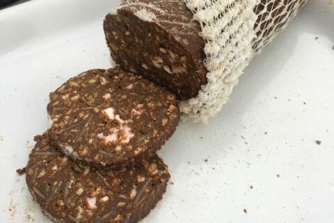 Cliquez pour zoomer ! Saucisson au chocolat au Thermomix