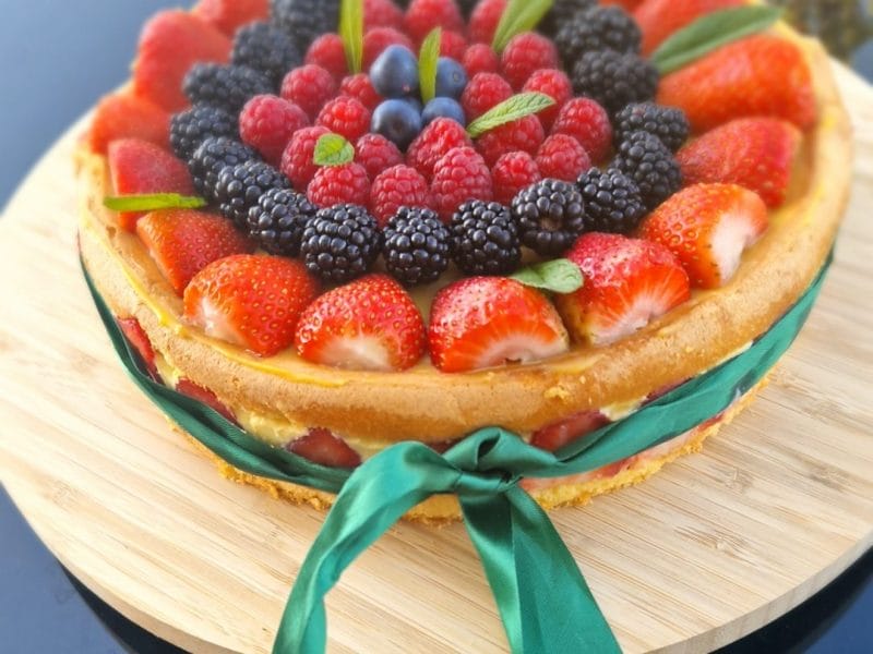 Cliquez pour zoomer ! Fraisier Thermomix par Aurélie ♡ 👩🏽🍳