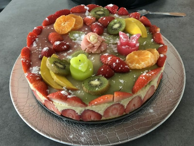 Cliquez pour zoomer ! Fraisier Thermomix par Audreiy