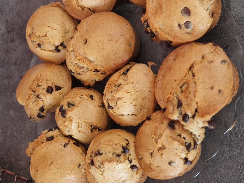 Cliquez pour zoomer ! Muffins aux pépites de chocolat Thermomix par juliemaya