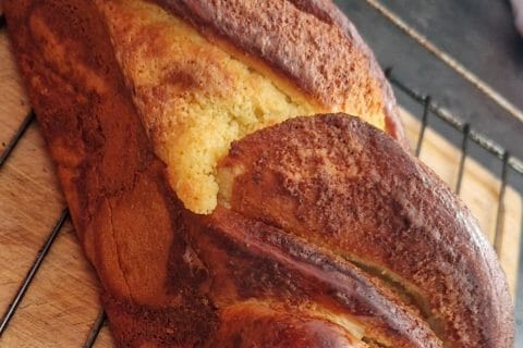Cliquez pour zoomer ! Brioche à la crème d’amande Thermomix par juliemaya