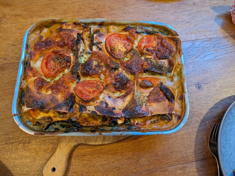 Cliquez pour zoomer ! Lasagnes épinards et chèvre Thermomix par charlenelm