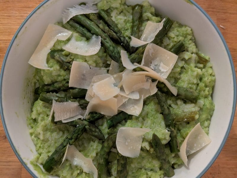 Cliquez pour zoomer ! Risotto aux asperges vertes Thermomix par charlenelm