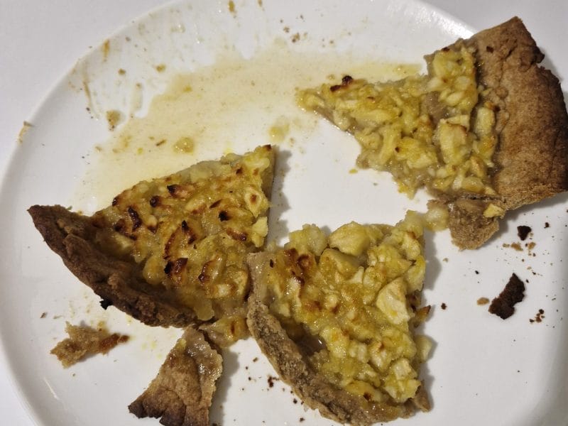 Cliquez pour zoomer ! Tarte pommes râpées citron Thermomix par Carine