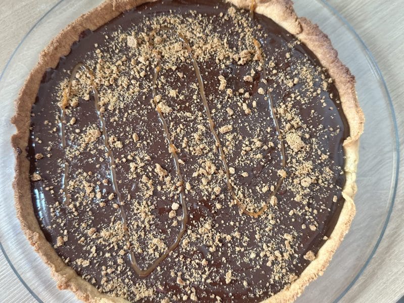 Cliquez pour zoomer ! Tarte tout chocolat Thermomix par natashou