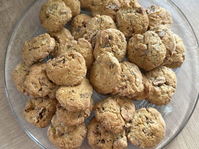 Cliquez pour zoomer ! Cookies noix et roquefort Thermomix par natashou