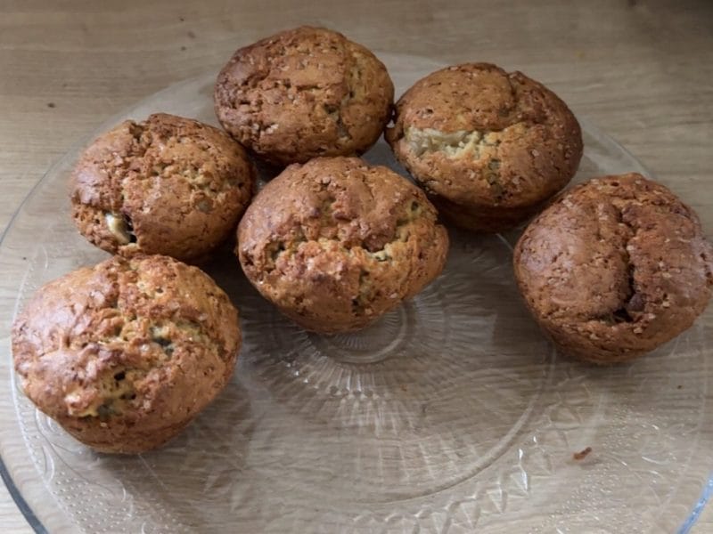 Cliquez pour zoomer ! Muffins à la banane Thermomix par natashou