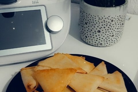 Cliquez pour zoomer ! Samoussas au cabillaud Thermomix par mikasmf