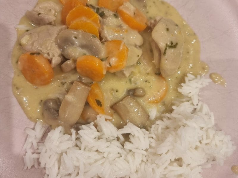 Cliquez pour zoomer ! Filet mignon façon blanquette Thermomix par pauline_1007