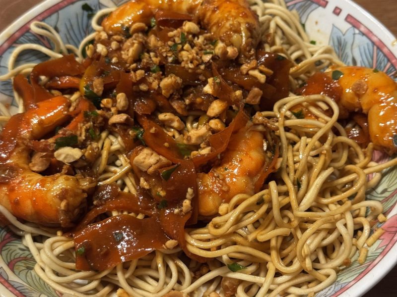Cliquez pour zoomer ! Bo Bun de crevettes marinées Thermomix par laurie_281