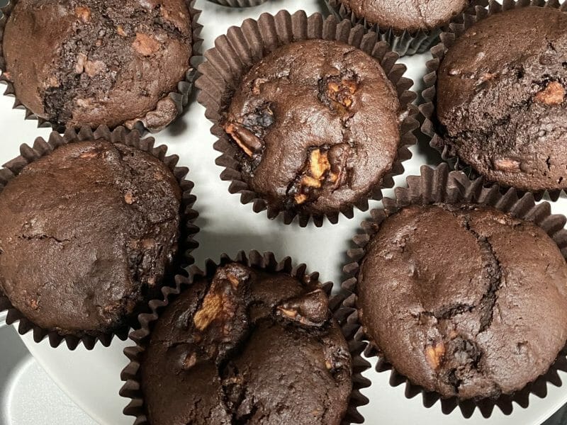 Cliquez pour zoomer ! Muffins poires chocolat Thermomix par Miamldn