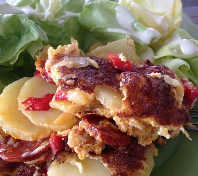 Cliquez pour zoomer ! Tortilla de patatas Thermomix par Mariponpon