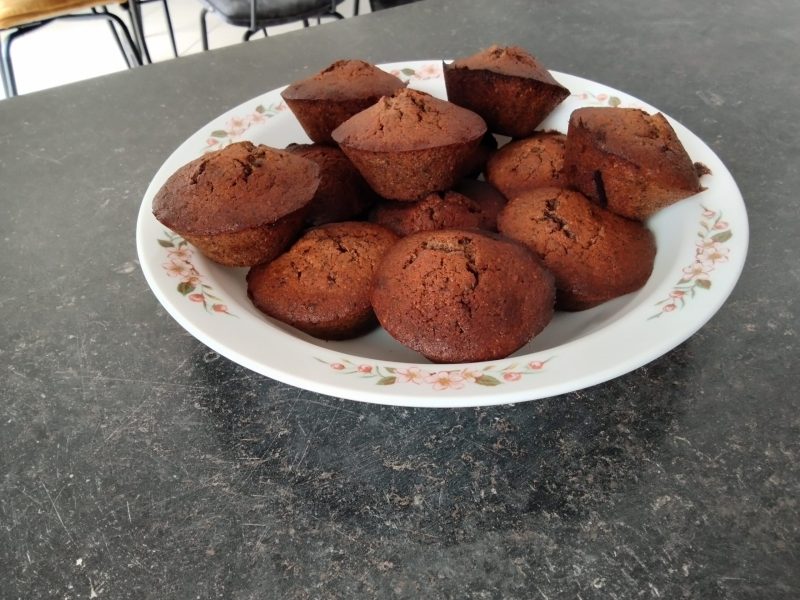 Cliquez pour zoomer ! Muffins crème de marrons Thermomix par Annicklouis