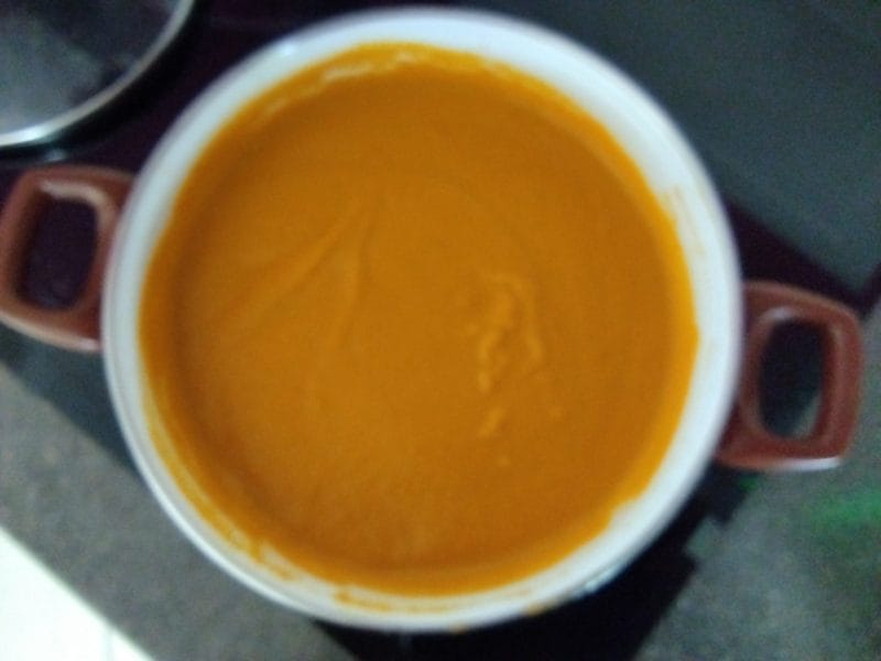 Cliquez pour zoomer ! Velouté de patates douces et carottes Thermomix par Annicklouis