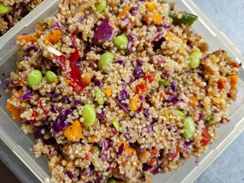 Cliquez pour zoomer ! Salade Thaï de quinoa Thermomix par Lisa
