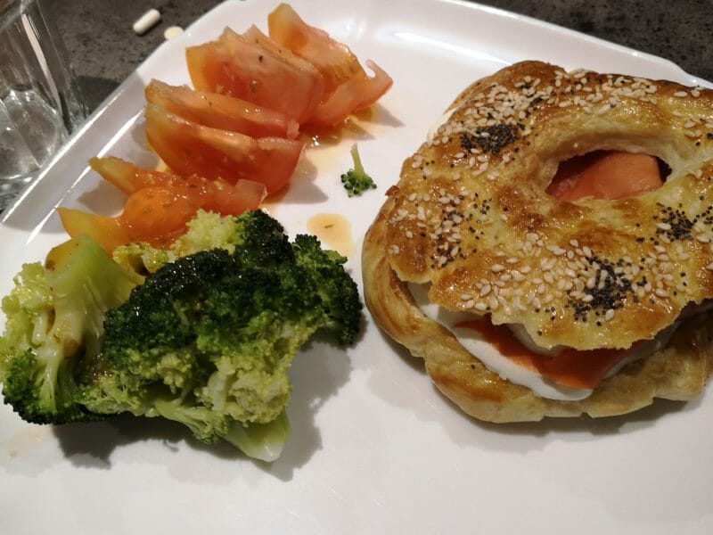Cliquez pour zoomer ! Bagels au saumon fumé Thermomix par marie07340