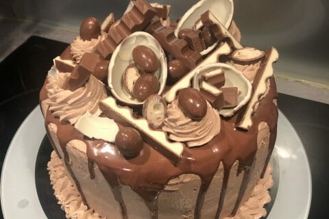 Cliquez pour zoomer ! Layer cake Kinder Bueno Thermomix par MarionAC