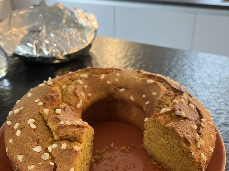 Cliquez pour zoomer ! Gâteau aux carottes et aux amandes Thermomix par svattzina