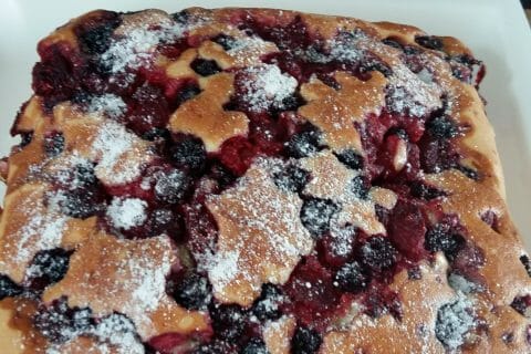 Cliquez pour zoomer ! Bublanina aux fruits rouges au Thermomix