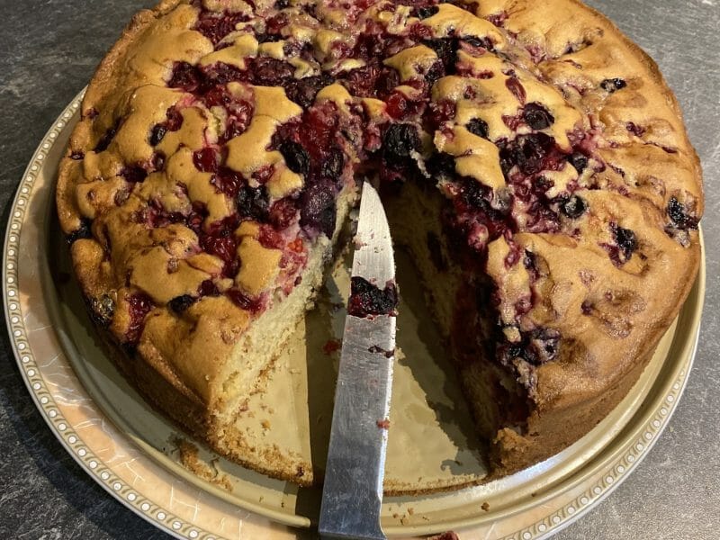 Cliquez pour zoomer ! Bublanina aux fruits rouges Thermomix par raphael_86