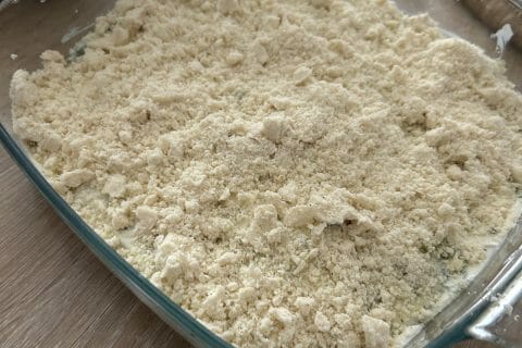 Cliquez pour zoomer ! Gratin de courgette à la ricotta et crumble Thermomix par nini0601