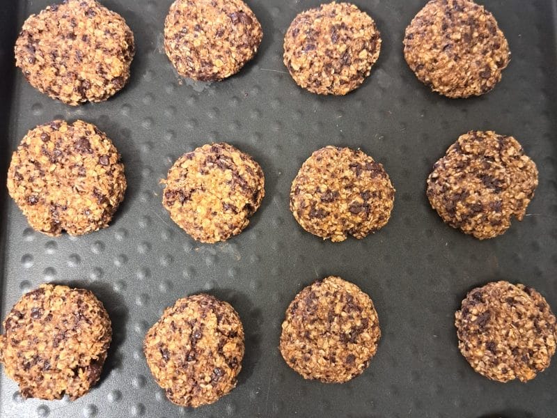 Cliquez pour zoomer ! Biscuits avoine, banane et chocolat Thermomix par maite2b