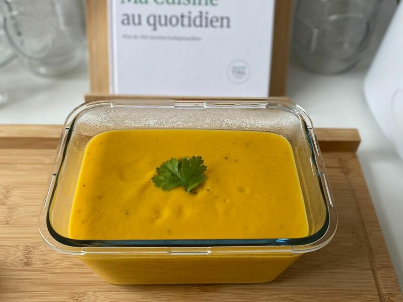 Cliquez pour zoomer ! Velouté de carottes au curry Thermomix par amberandcookomix