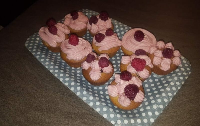 Cliquez pour zoomer ! Cupcakes à la framboise Thermomix par Laetitia_Jerome