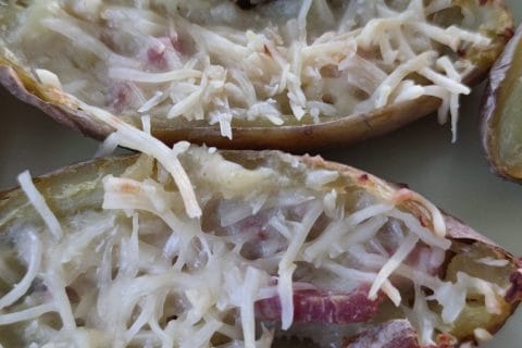 Cliquez pour zoomer ! Pommes de terre farcies à la purée d’endives et aux lardons Thermomix par AlexTiti