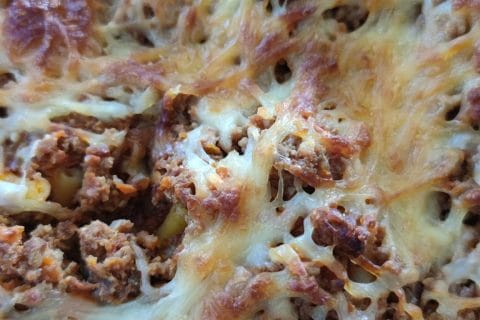 Cliquez pour zoomer ! Gratin de macaroni à la bolognaise Thermomix par AlexTiti