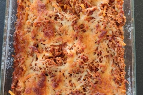 Cliquez pour zoomer ! Gratin de macaroni à la bolognaise Thermomix par AlexTiti