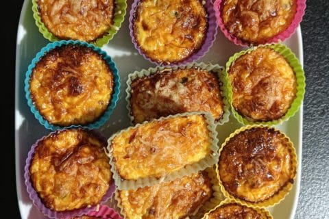 Cliquez pour zoomer ! Bouchées brocoli lardons Thermomix par AlexTiti