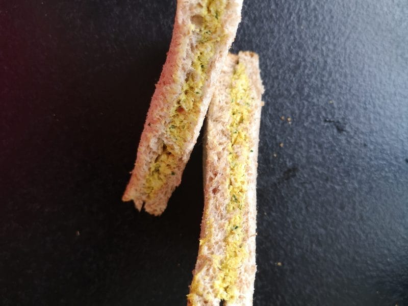 Cliquez pour zoomer ! Club sandwich poulet curry Thermomix par AlexTiti