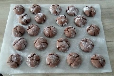 Cliquez pour zoomer ! Craquelés au chocolat Thermomix par Libellule2408