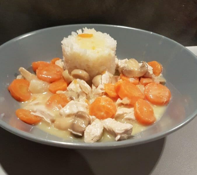 Cliquez pour zoomer ! Blanquette de poulet Thermomix par Ninise