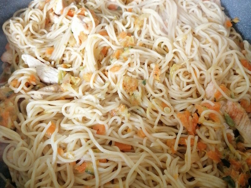 Cliquez pour zoomer ! Nouilles chinoises Thermomix par Bobozaza82