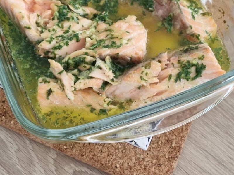 Cliquez pour zoomer ! Parmentier de saumon aux épinards Thermomix par anais617